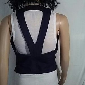 Womens Pinstripe Vest